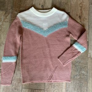 Freshman Chevron Pattern Sweater